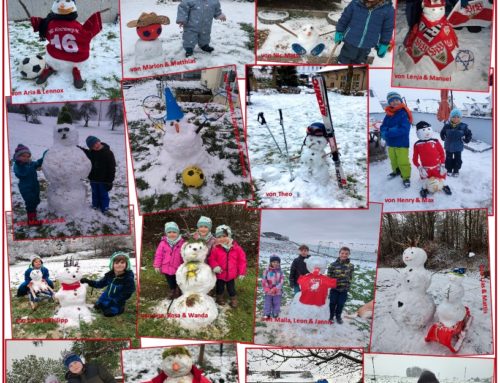 Schneemann-Challenge der SVG Kirchberg
