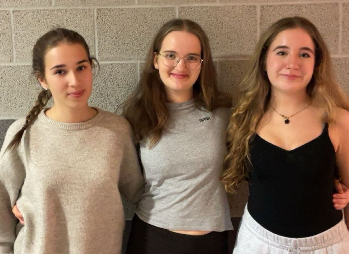 Josefa Schäfer, Theresa Schlaps und Julia Fink