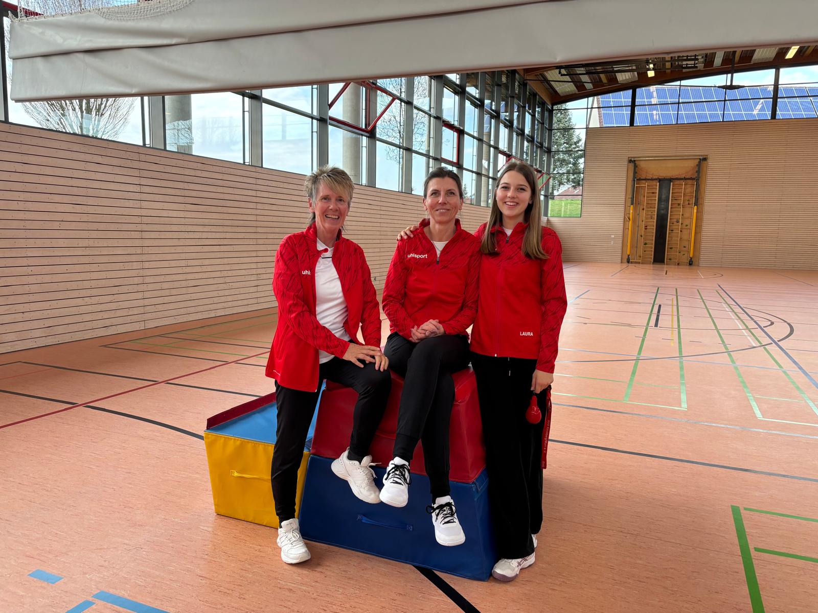 Beate Stein, Manuela Vodopija und Sofie Vodopija